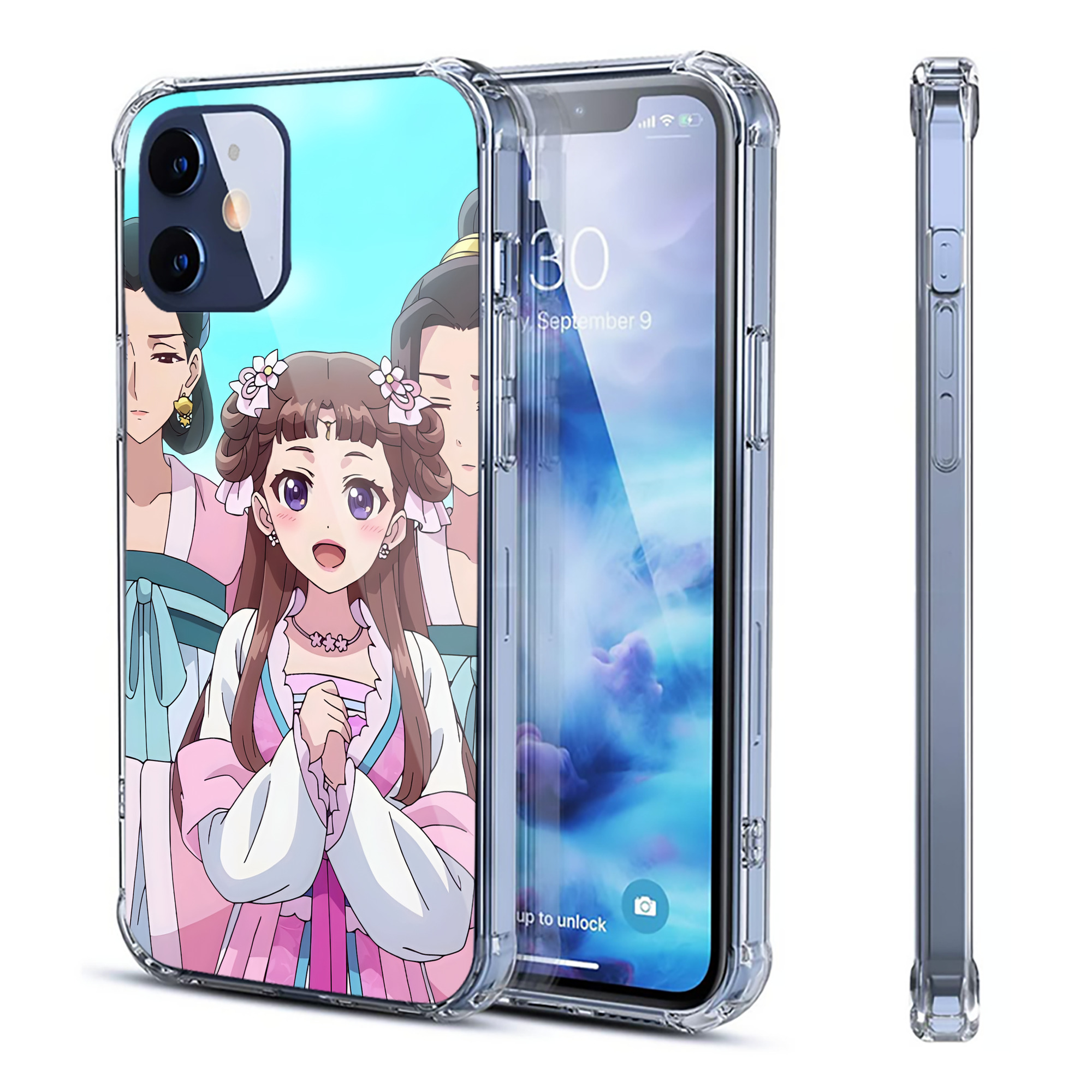 （画像用） 薬屋のひとりごと The Apothecary Diaries 【iPhone 12シリーズ対応】透明スマホケース（クリアソフトケース）